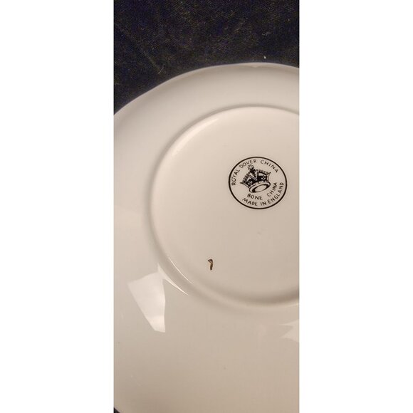 Vintage Royal Dover Bone China Teacup and Saucer Set - Picture 12 of 16